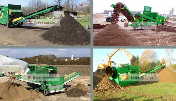 mobile compost drum screen mobile compost drum screen