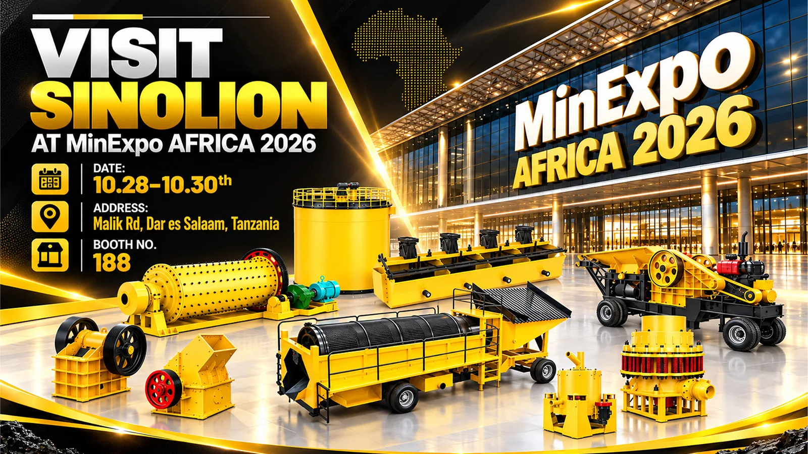 Visit Us At MinExpo AFRICA 2026: Explore High-Efficiency Gold & Mineral Proce...