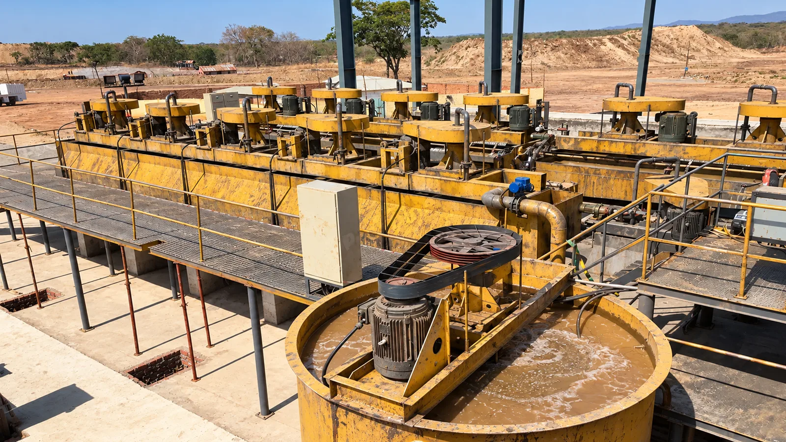 Gold Flotation Processing Line Gold Flotation Processing Line