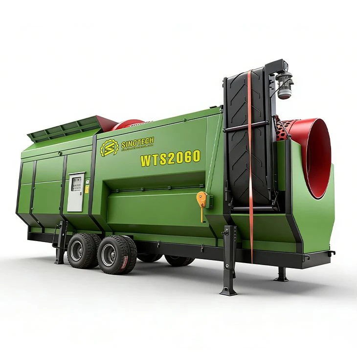 Mobile Soil Drum Screen