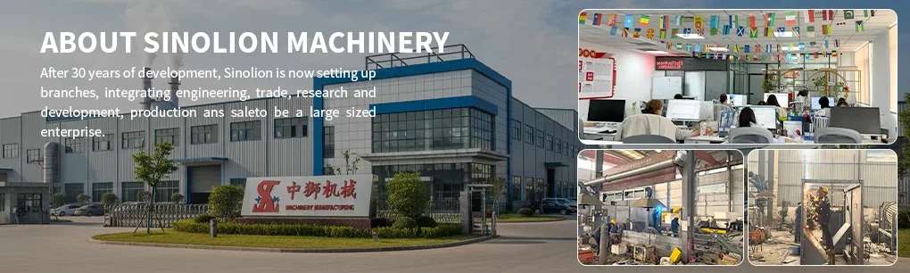 About Sinolion Machinery Headquarters and Production Facility