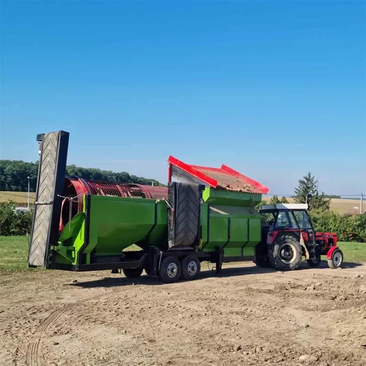 SINOTECH WTS1560 Electric Trommel Screen