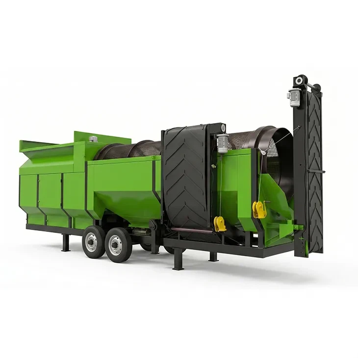 SINOTECH WTS1560 Electric Trommel Screen