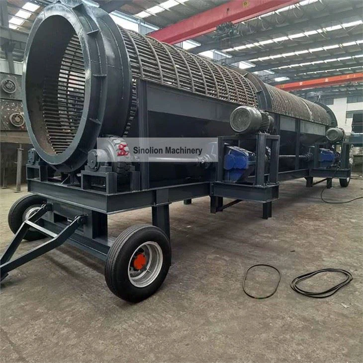 Shaftless Drum Sand Screener manufacturer