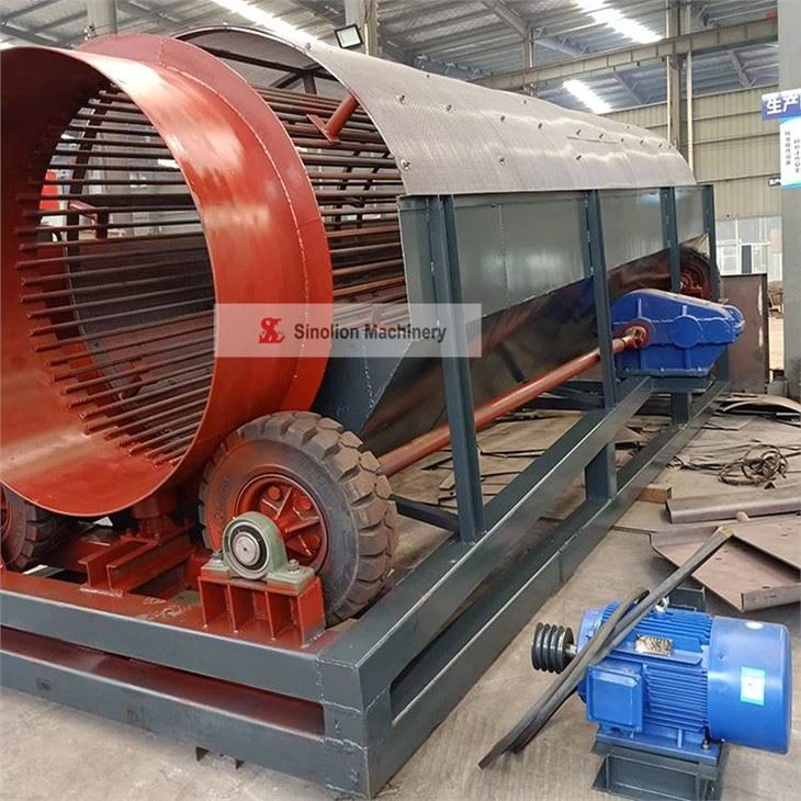 china Shaftless Drum Sand Screener