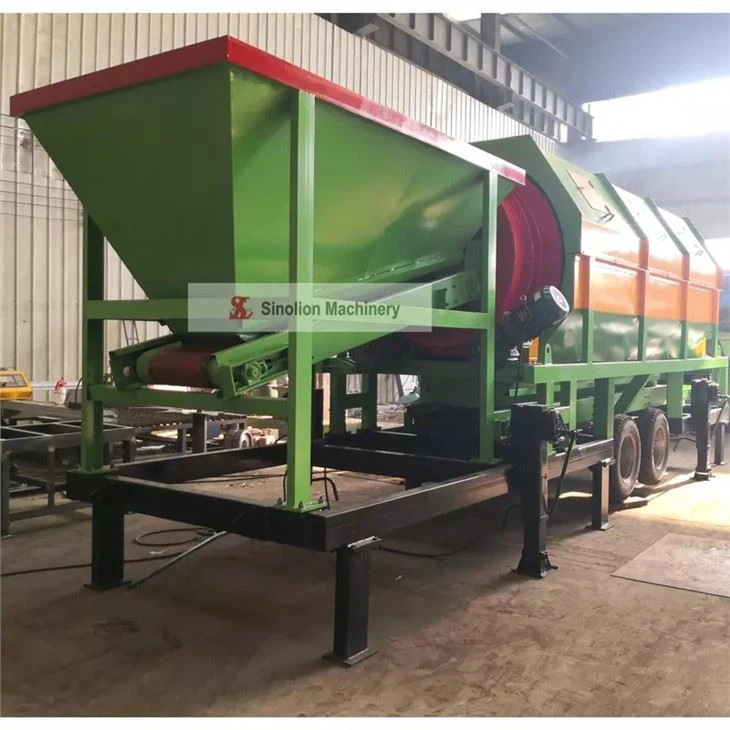 Mobile Rotary Compost Sifter