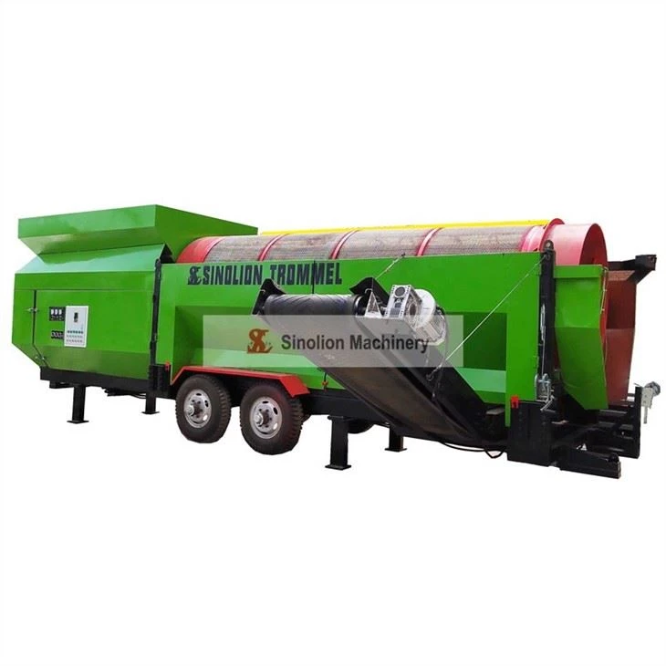 Mobile Topsoil Drum Sifter
