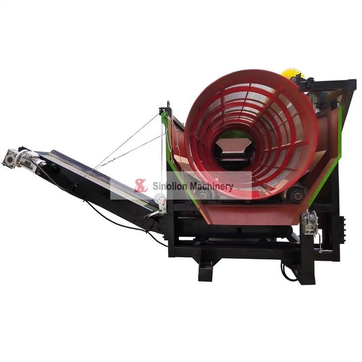 Mobile Topsoil Drum Sifter