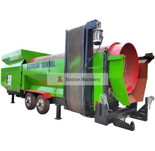 Mobile Worm Trommel Screen