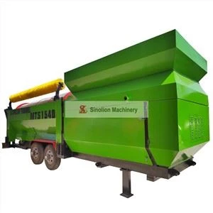 Mobile Trommel Sand Screening Machine