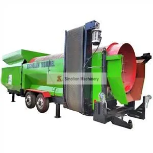Mobile Compost Trommel Screen