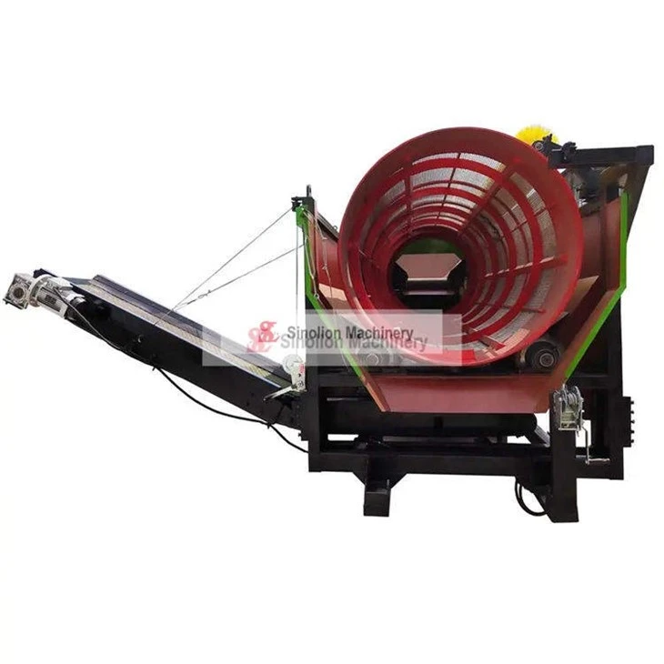 Efficiently Screen Soil, Compost, , Wood Chips