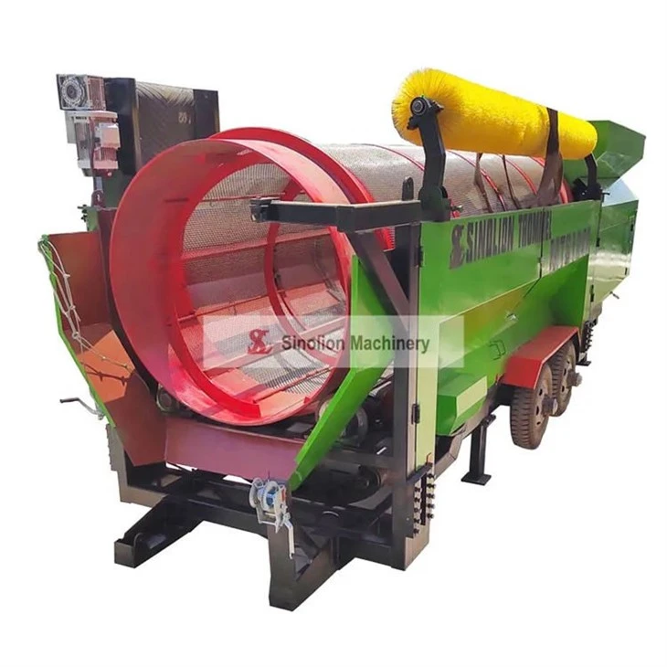 Heavy Duty Mobile Trommel Screen