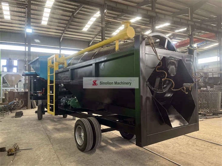 Mobile Gold Trommel Portable Gold Wash Plant