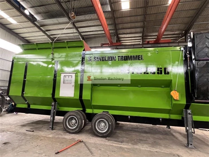 Mobile Trommel Screen Rotary Drum Screen