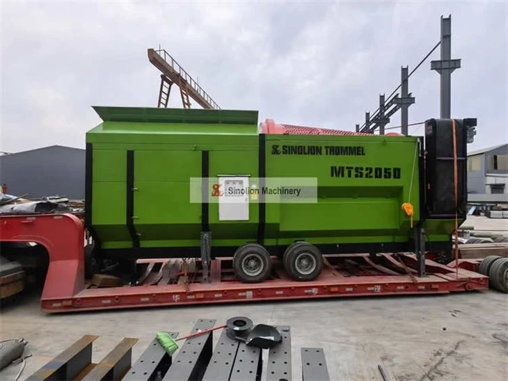 Mobile Trommel Screen Rotary Drum Screen