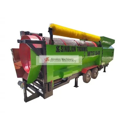 Efficiently Screen Soil, Compost, , Wood Chips