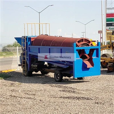 GMTS1848 Large Mobile Gold Trommel Screen