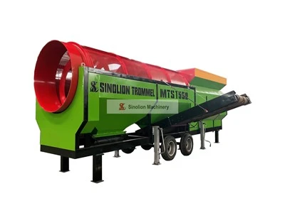 Mobile Type Compost Drum Trommel
