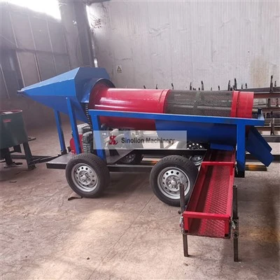 Small 5-10 Tons Alluvial Gold Washing Plant